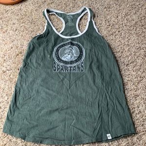 Michigan state tank top